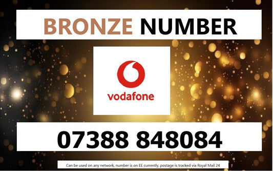 07388 848084 - UK BRONZE BUSINESS EASY MEMORABLE MOBILE PHONE NUMBER