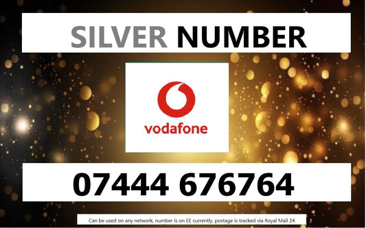 07444 676764 - UK SILVER BUSINESS EASY MEMORABLE MOBILE PHONE NUMBER